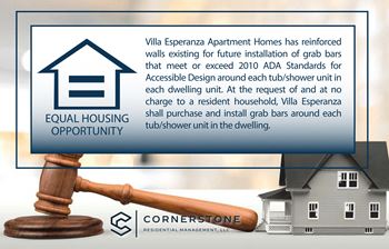 **Grab Bar Accommodations